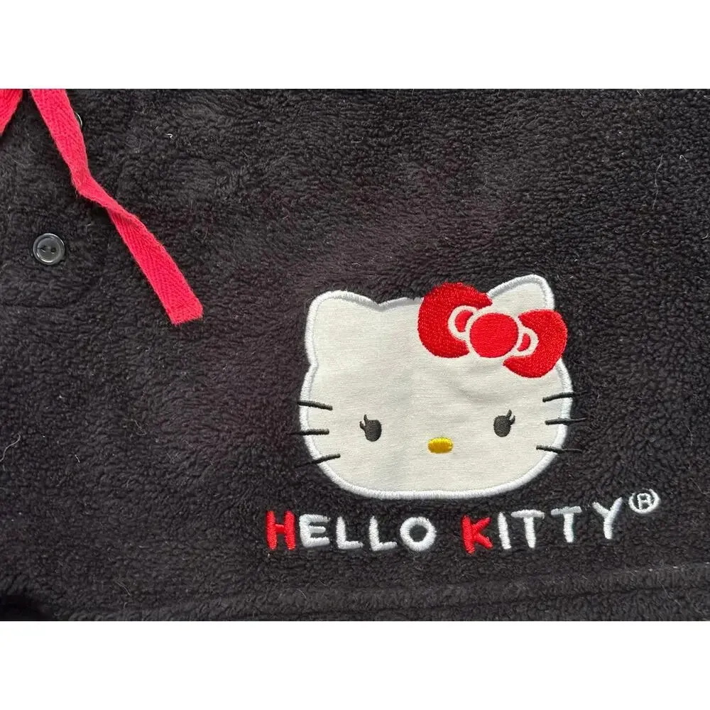 Hello Kitty Plush Fleece micro PJ Shorts LARGE - Image 3