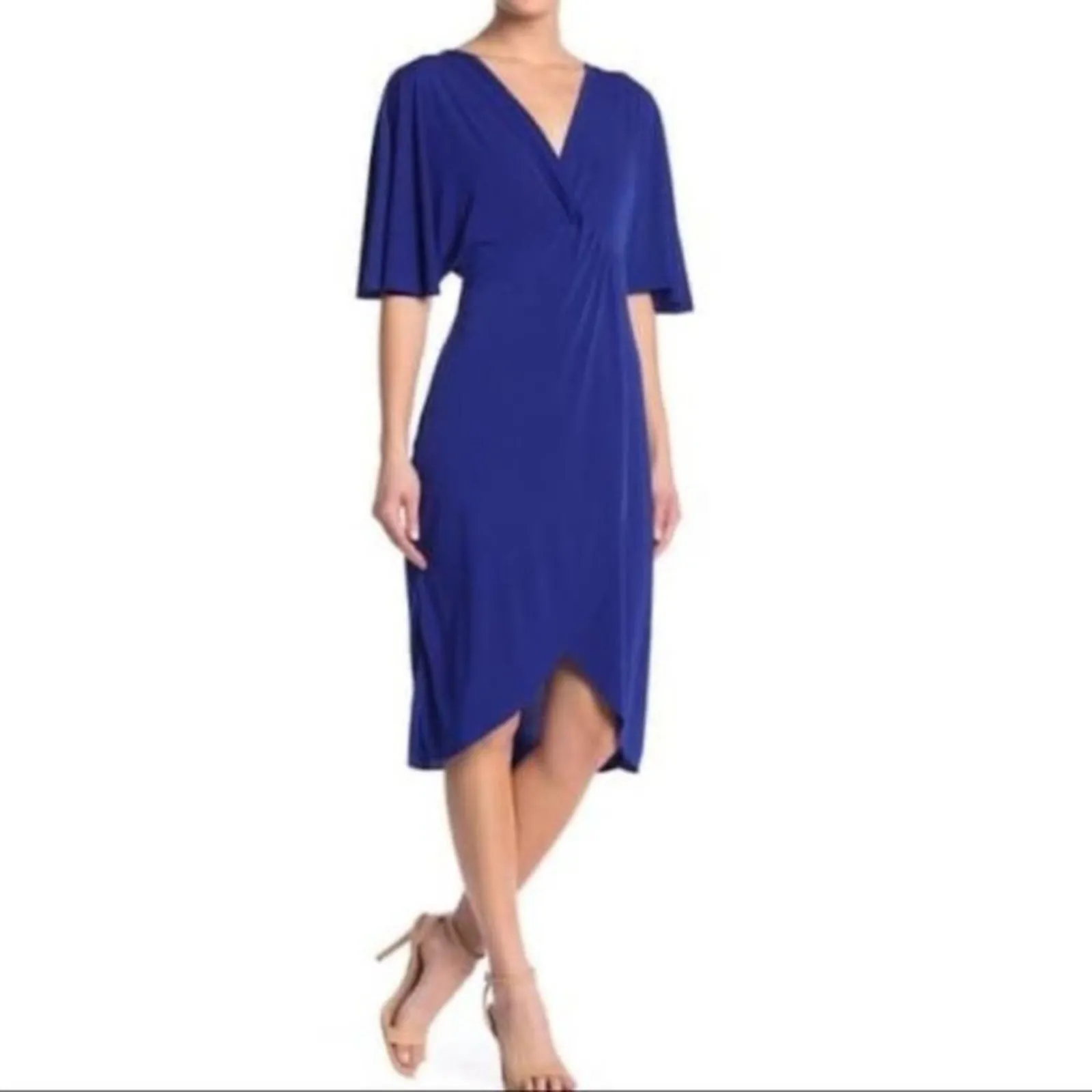 Vanity Room Dolman Sleeve Twist Front‎ Dress Size Small NWT - Image 3