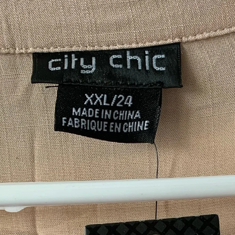 NWT City Chic Jet-Set Blouse - Image 8