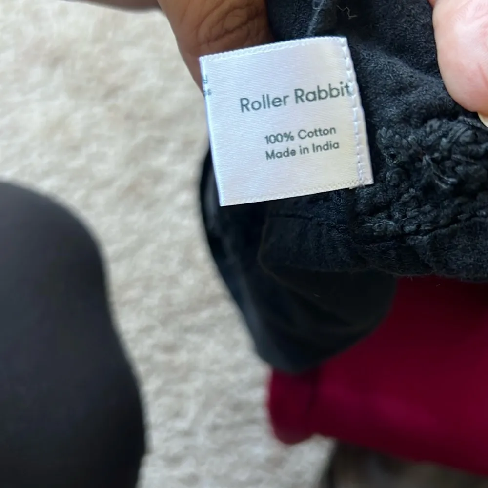 ROLLER RABBIT Faith Embroidered Black Dress - Image 7