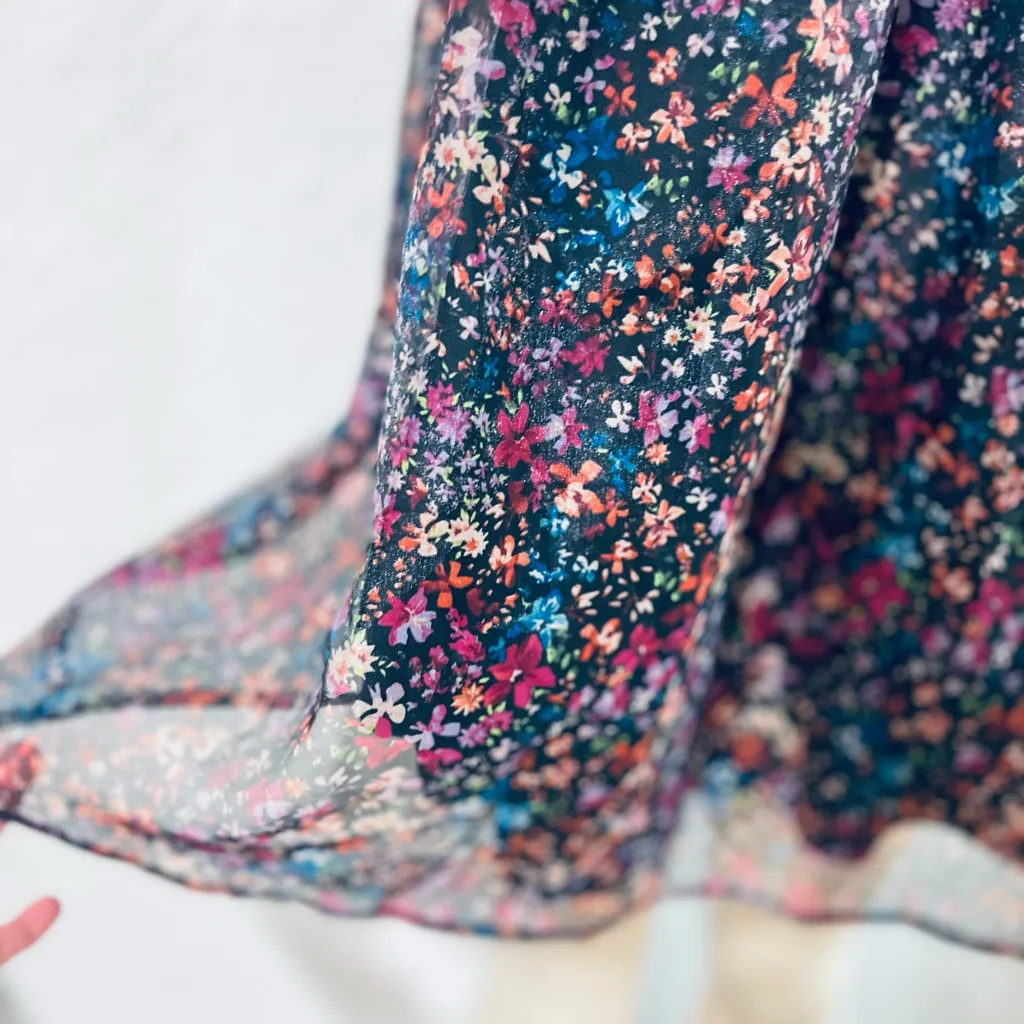 Wild Fable Yellow floral mini dress size XS NWT - Image 10