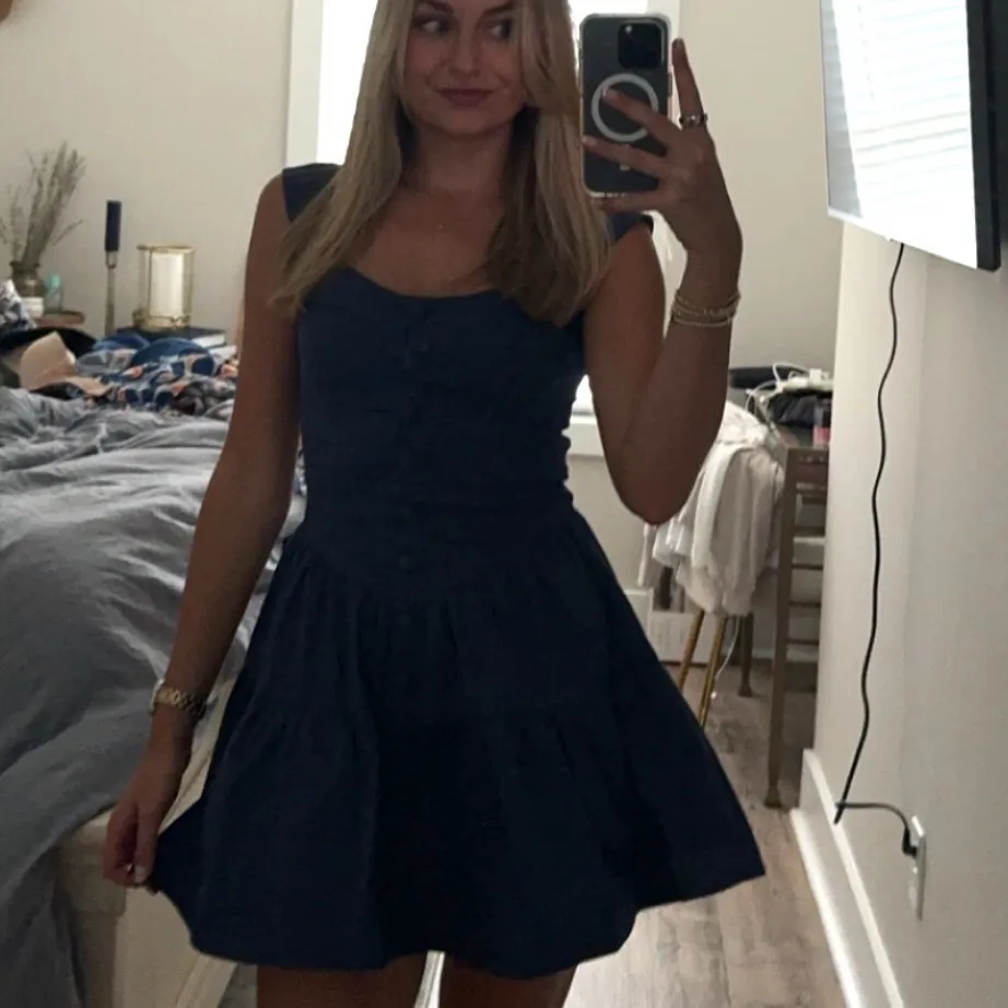 Navy dress - Image 4