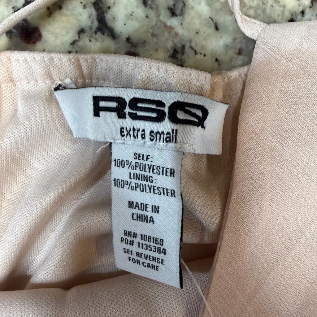 RSQ Light Pink Mini Bubble Dress - Image 4