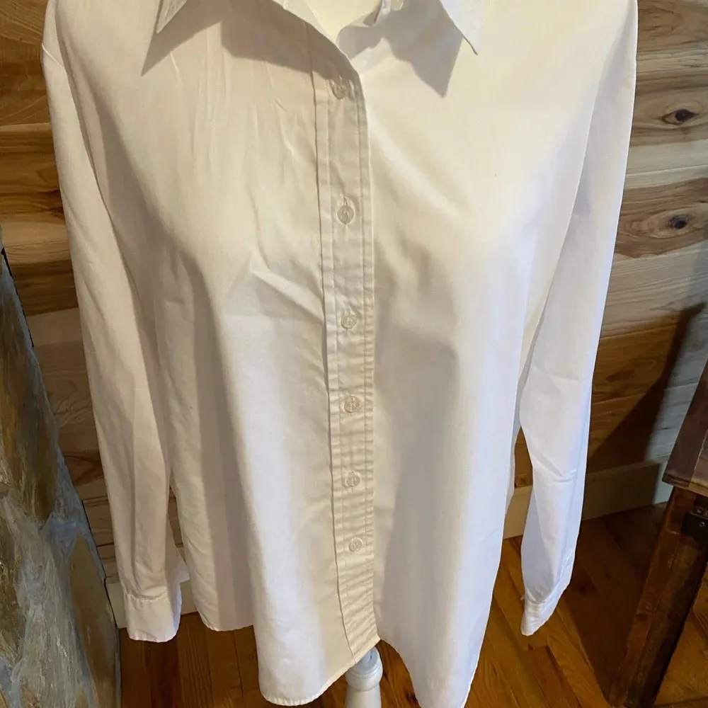 White Stag basic white button down shirt‎ XL - Image 4