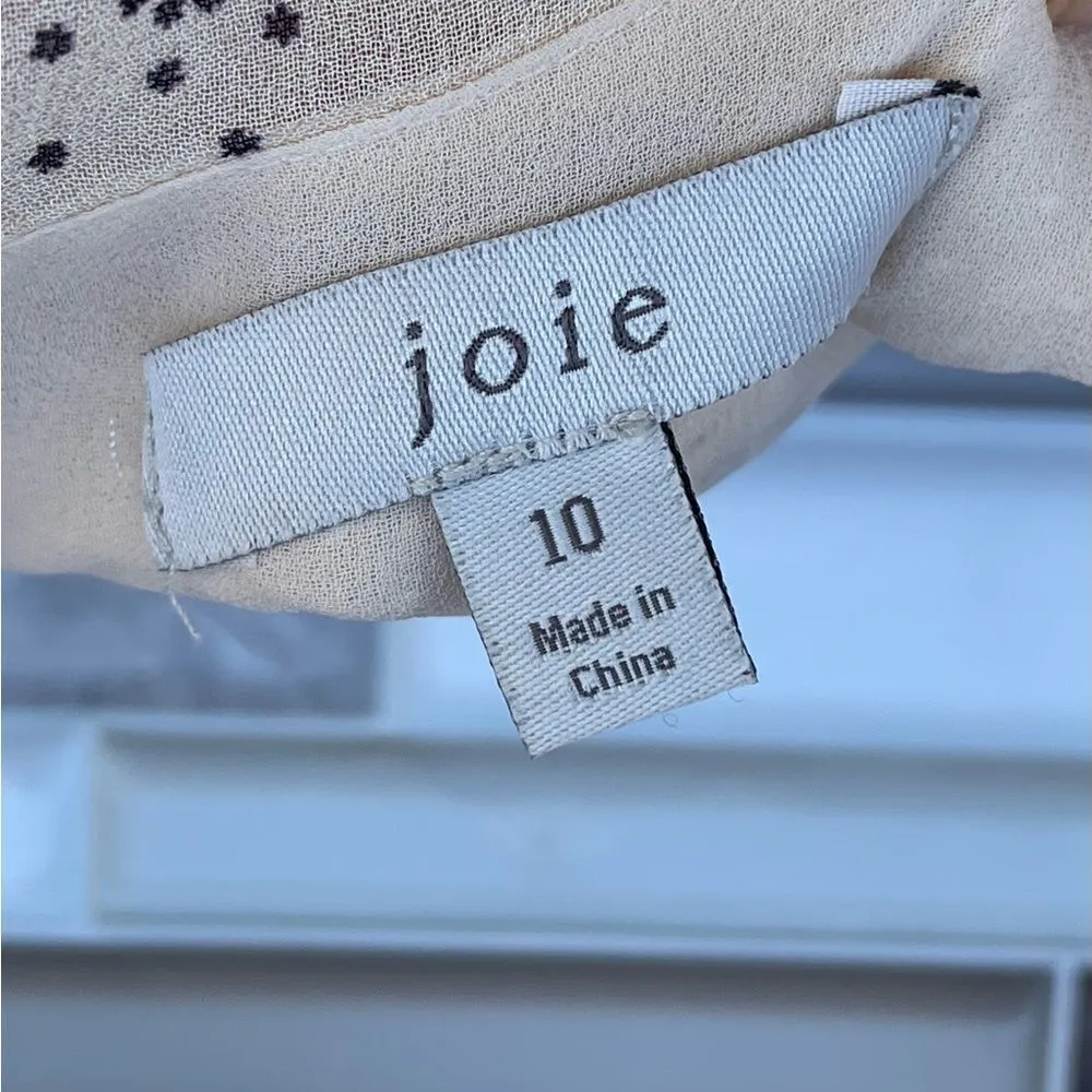 JOIE CASSIEL RUFFLED FLORAL MAXI DRESS SIZE 10 - Image 6