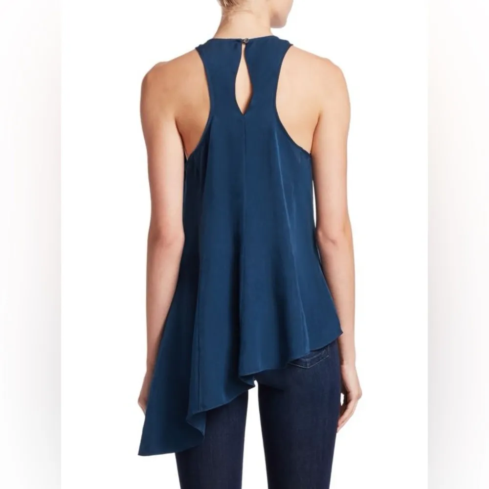 Cinq à Sept Dylan Asymmetric Peplum Top, Size M New w/Tag Retail $265 SOLD OUT! - Image 6