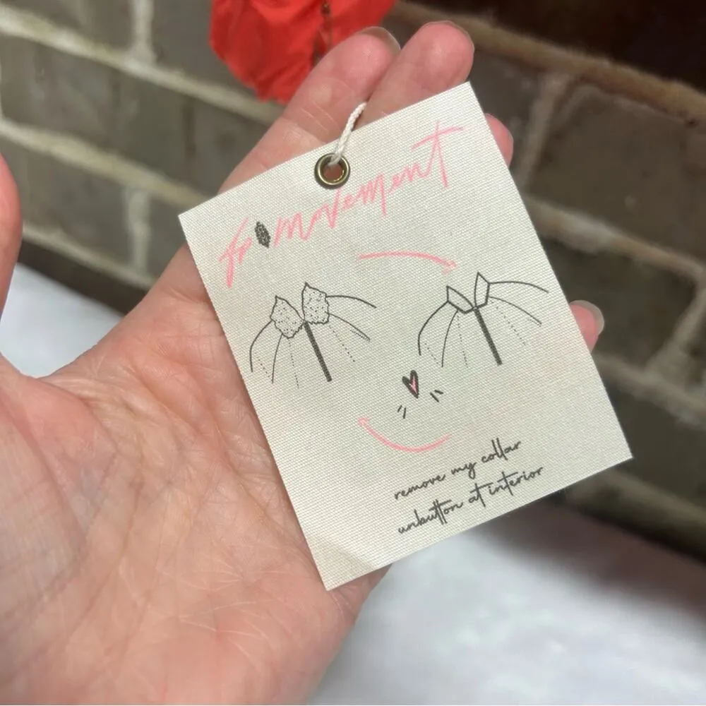 Free People Movement Outpost Bomber Jacket Coat Pockets Removeable Collar NWT - Image 4