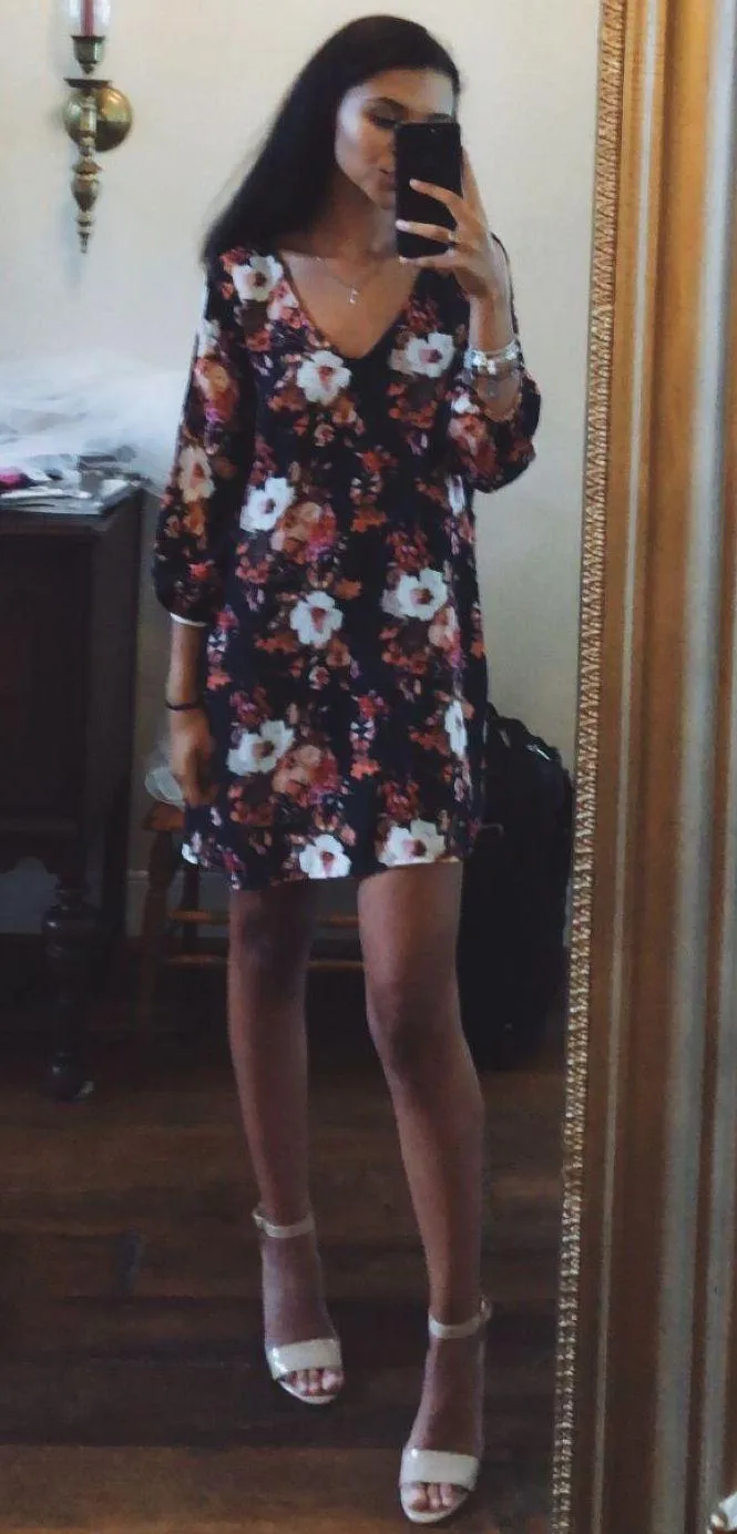 Lulu’s Floral Sheath Dress - Image 2