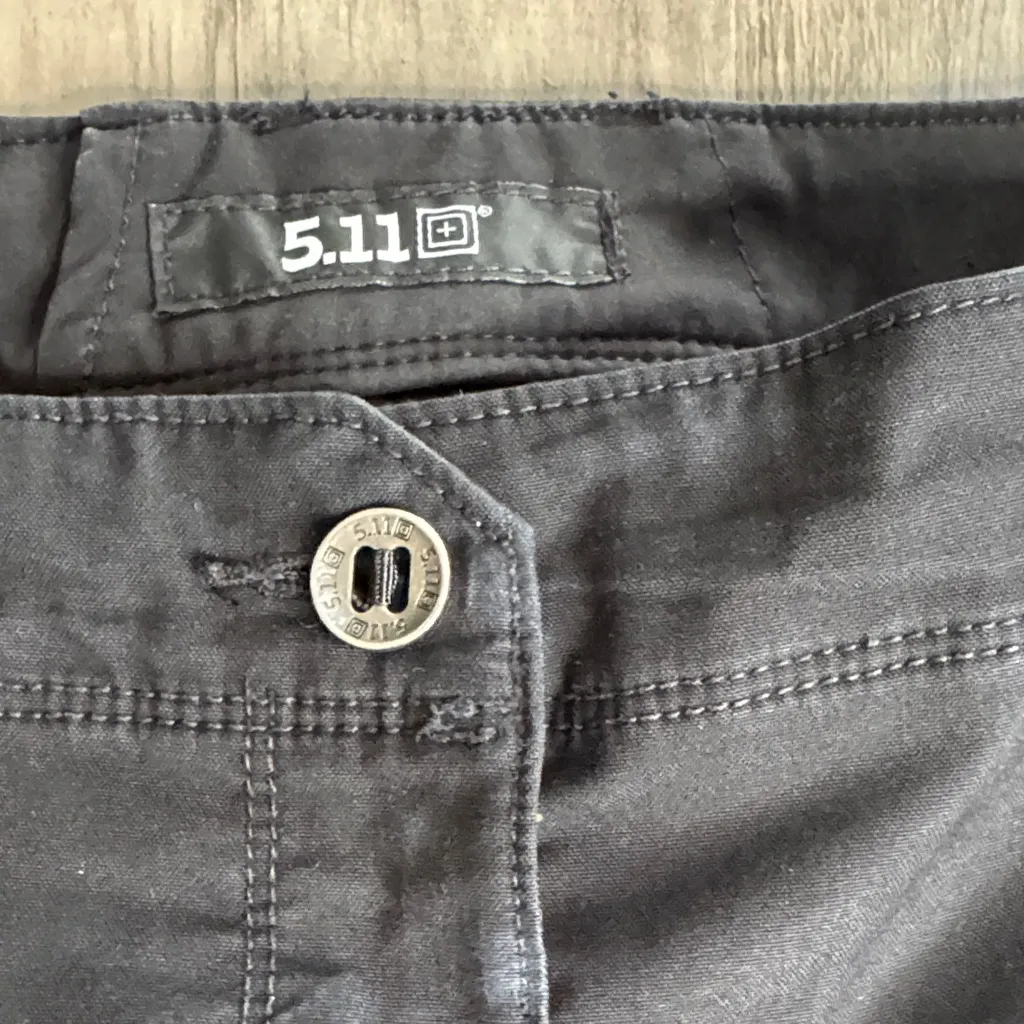 5.11  Tactical Black Cargo Pants - Image 6