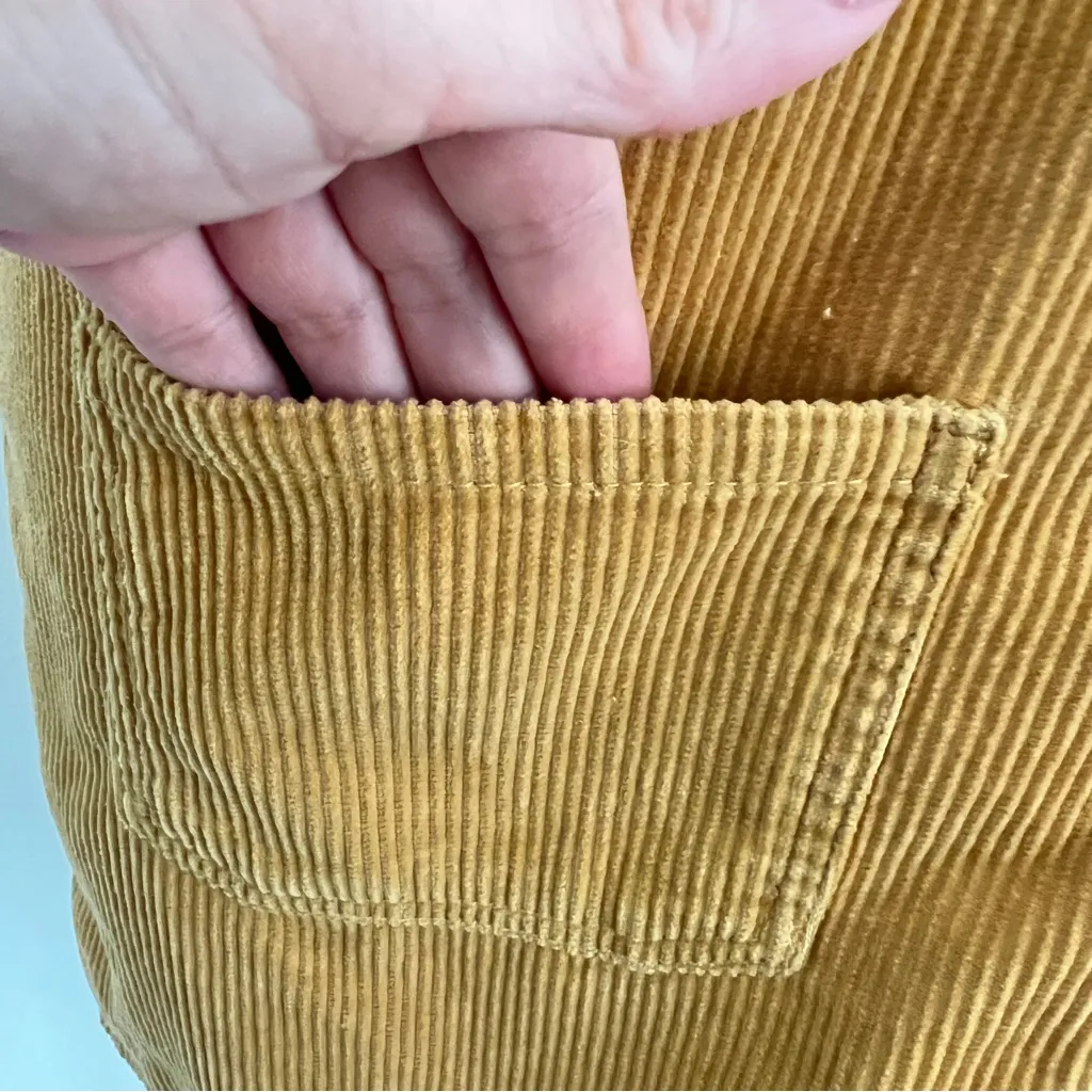 Blue Spice camel Corduroy Overall Dress - Image 7