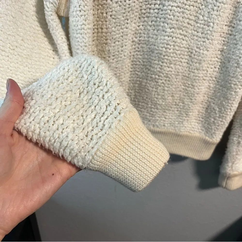 Rag & Bone Brooke Boucle Sweater Ivory - Image 5