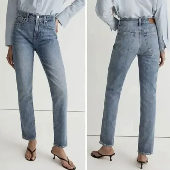 NEW Madewell The Tall Perfect Vintage Jean in Heathcote Wash, 33T‎ - Image 2
