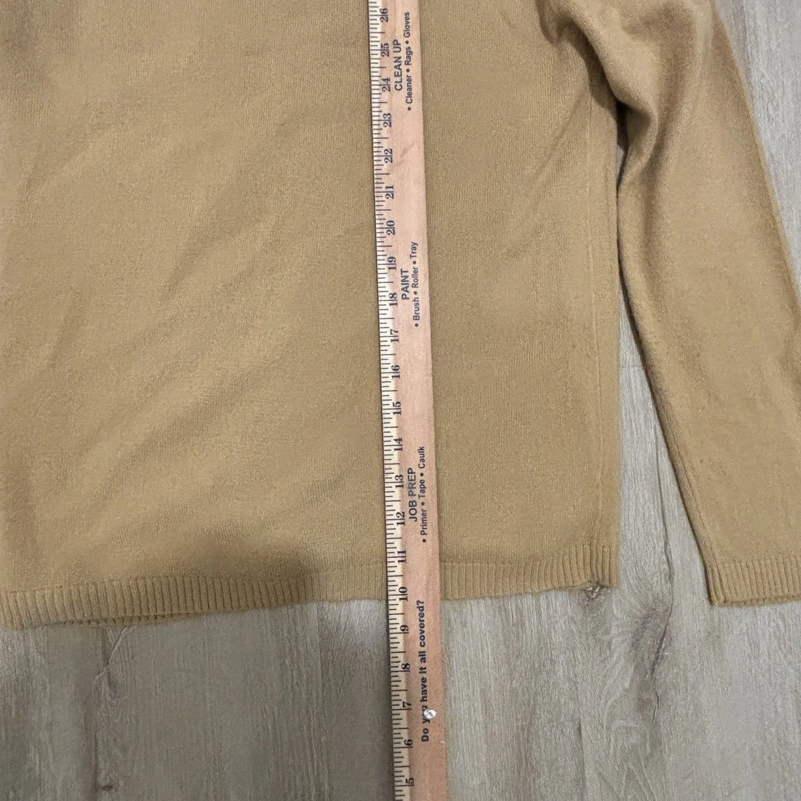 Croft Barrow Cardigan Sweater Set Womens Large Tan Floral Vintage Twin Layering - Image 16