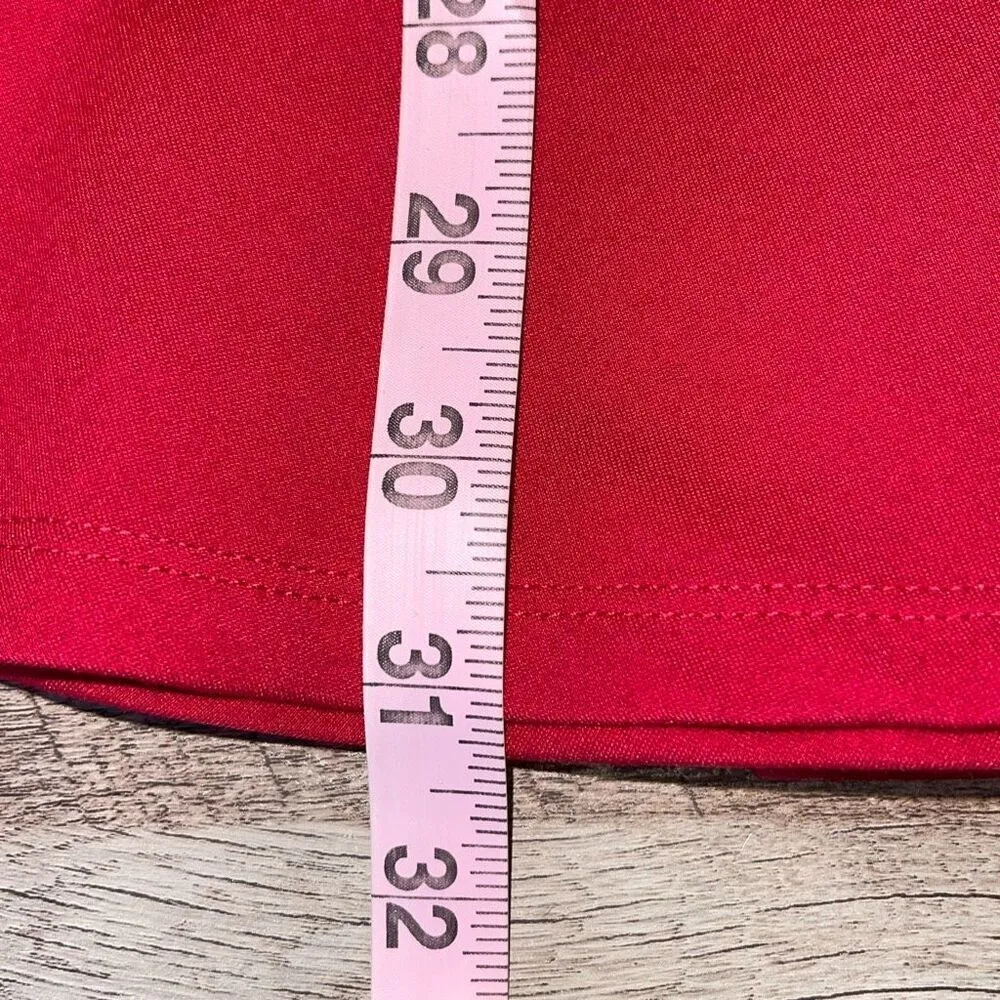 Lulus Womens Scallop Neckline Elbow Sleeve Mini Fit & Flare Dress Size Small NWT - Image 12