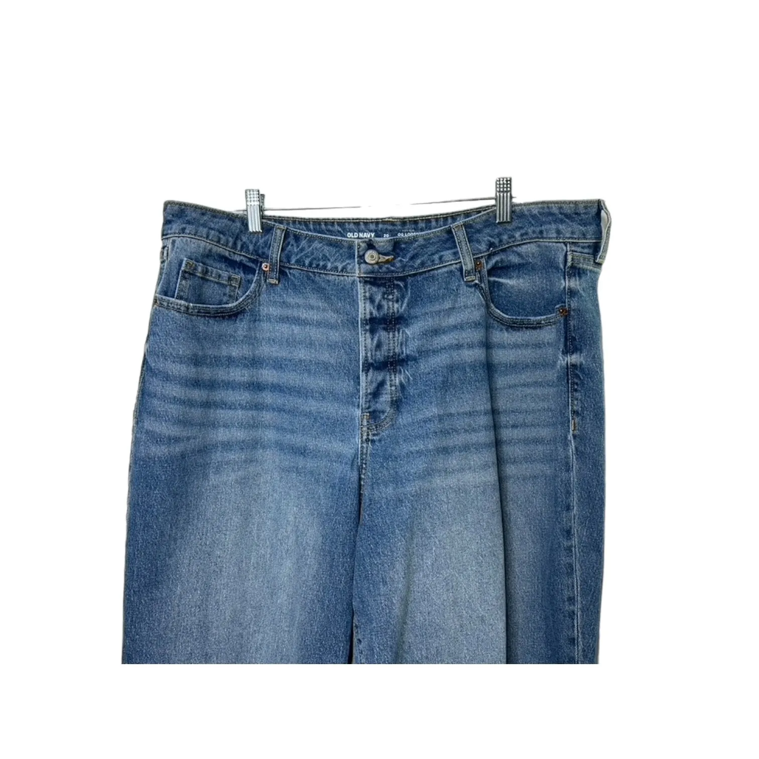 Old Navy Light Rinse High-Rise OG LOOSE Secret-Smooth Pockets Women's 20 - Image 2