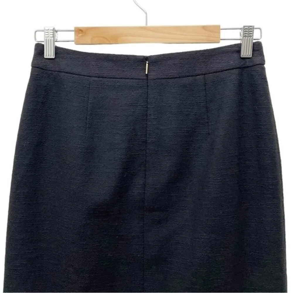 NWT Hugo Boss VIDINA Pencil Skirt Black White Blue Colorblock Size 4 New $248 - Image 9