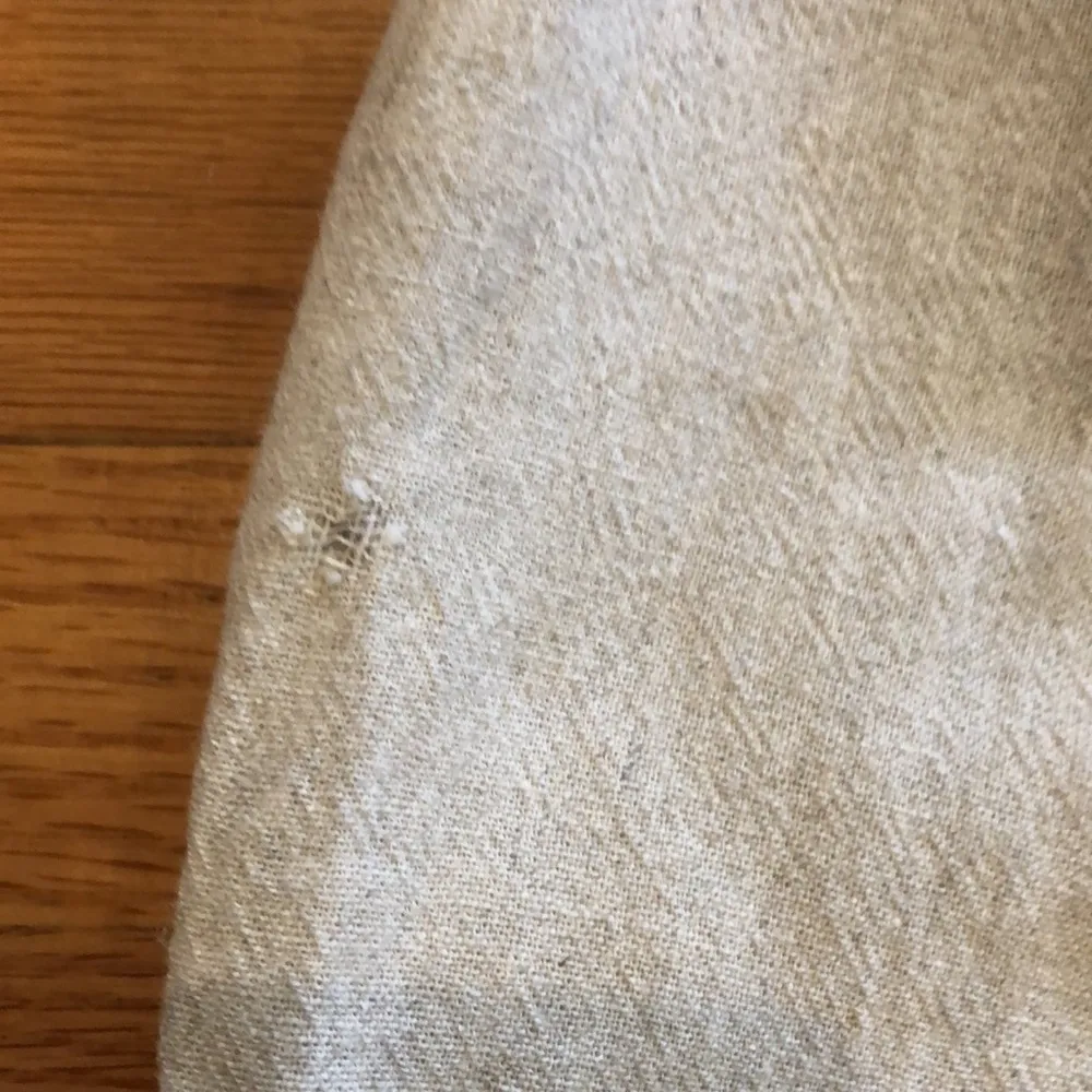 Old Navy Cream Linen Blend Tapered Ankle Pants in XLarge Tall - Image 11