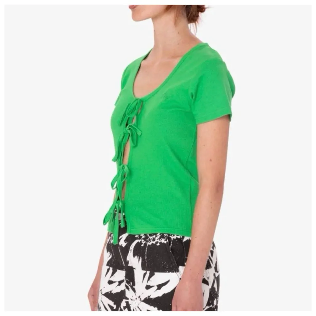 Obey | Sophie front tie top - Image 15