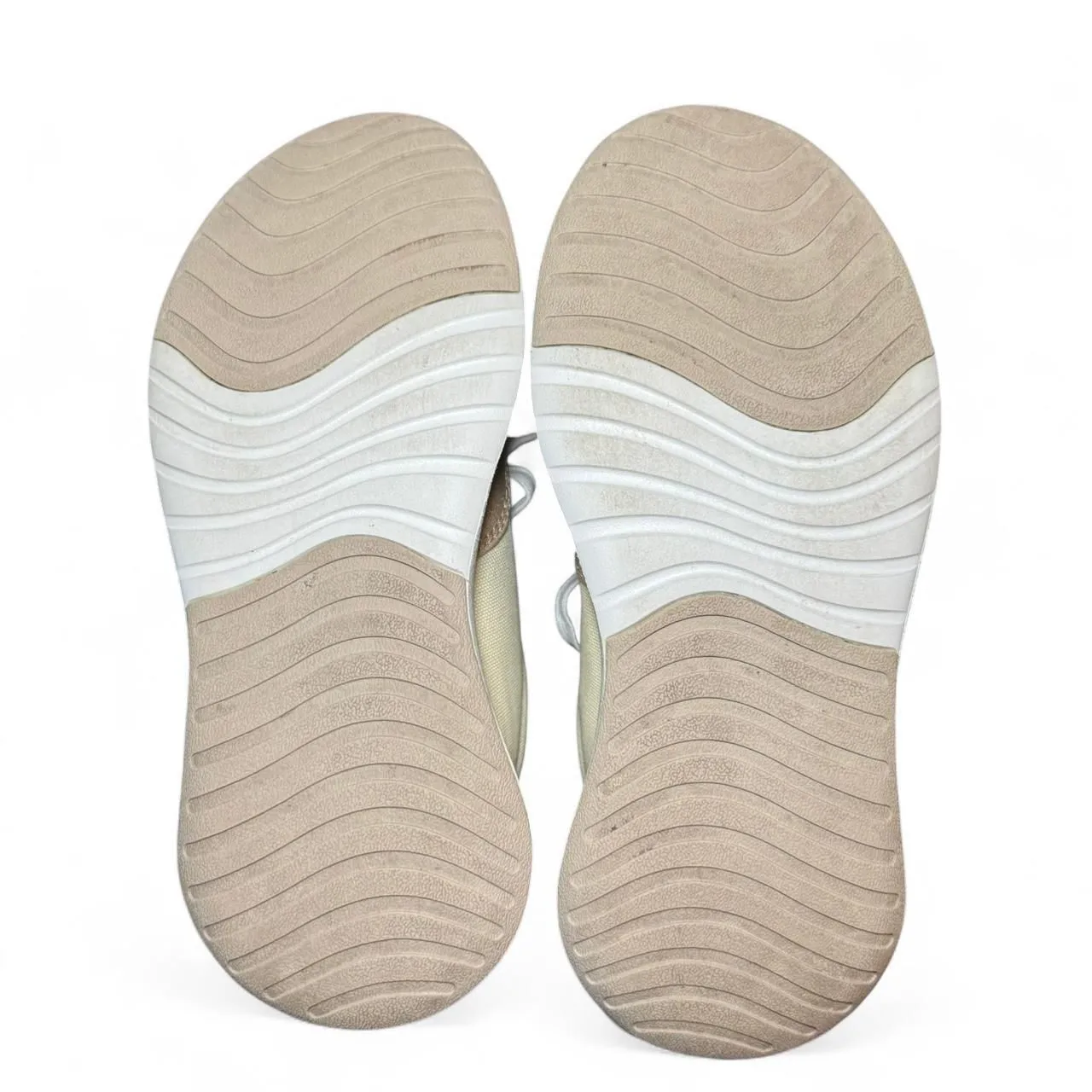 Allbirds Women’s Tree Runners Sneakers Size 9 – Cream & Tan Sustainable Shoes - Image 5