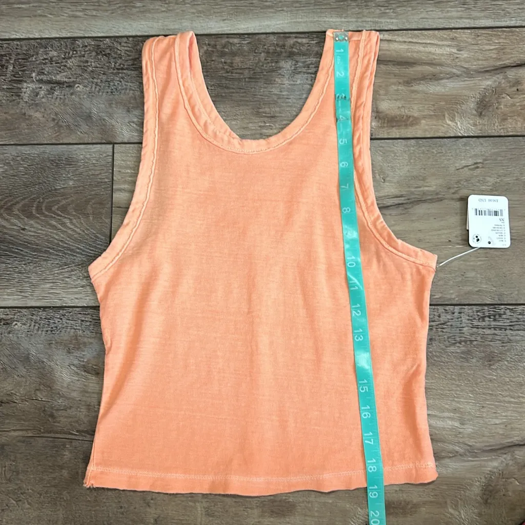 FP Movement Free People Back to Basics Tank Melon XS NWT Pink - Image 10