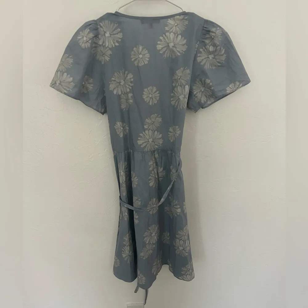 NWOT  tags Madewell Floral Print Wrap Minidress - Image 3