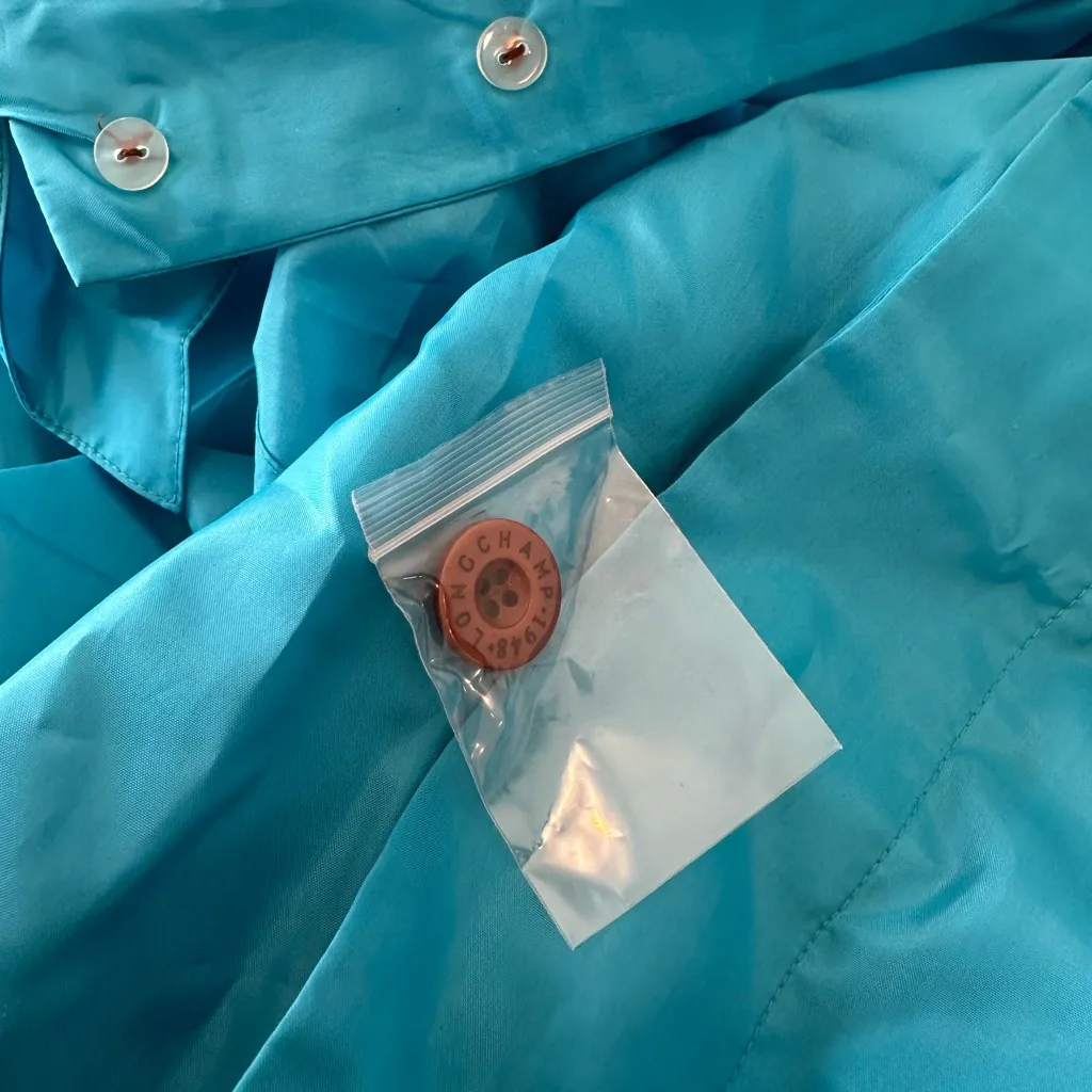 Longchamp  Nylon Packable Raincoat - Small. - Image 4