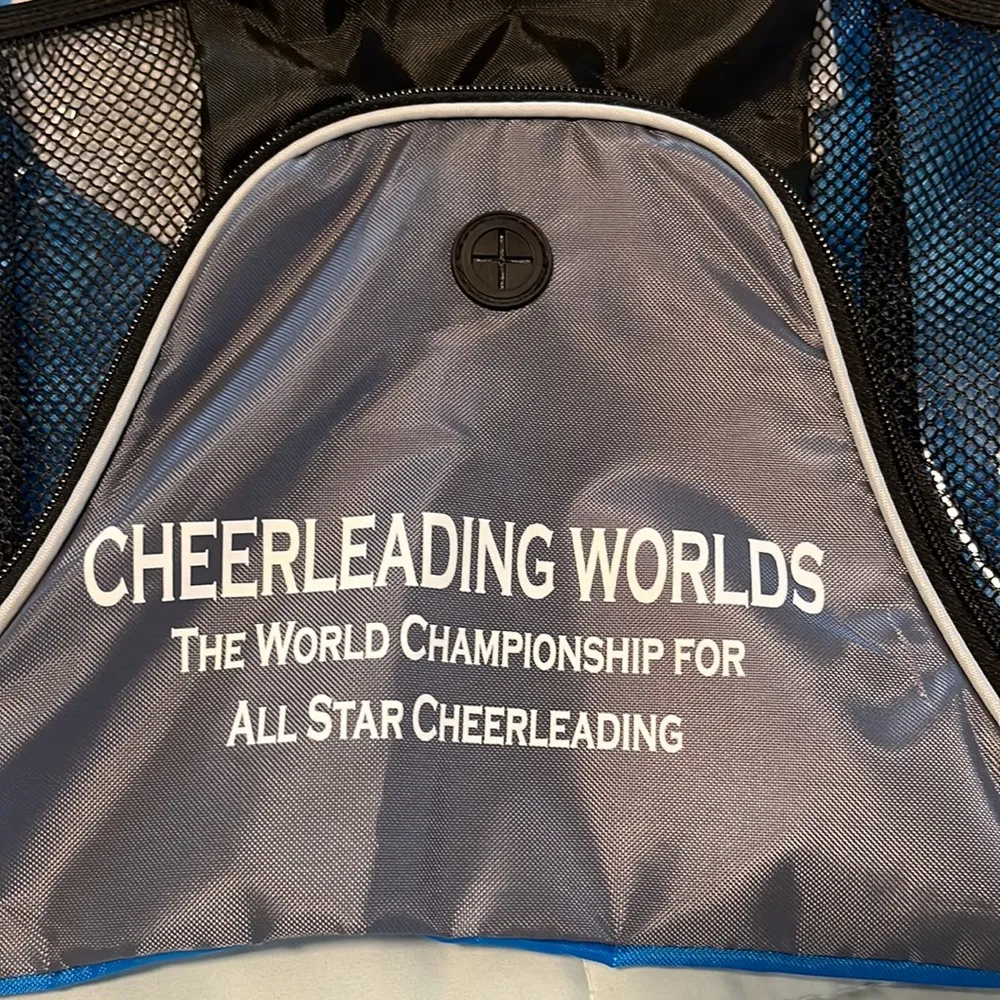 New Undated Cheerleading worlds String Backpack - Image 3