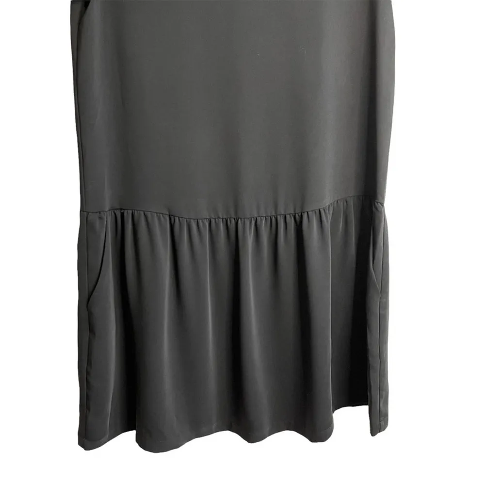 Cynthia Rowley Black Short Sleeve Babydoll Dress - Image 6
