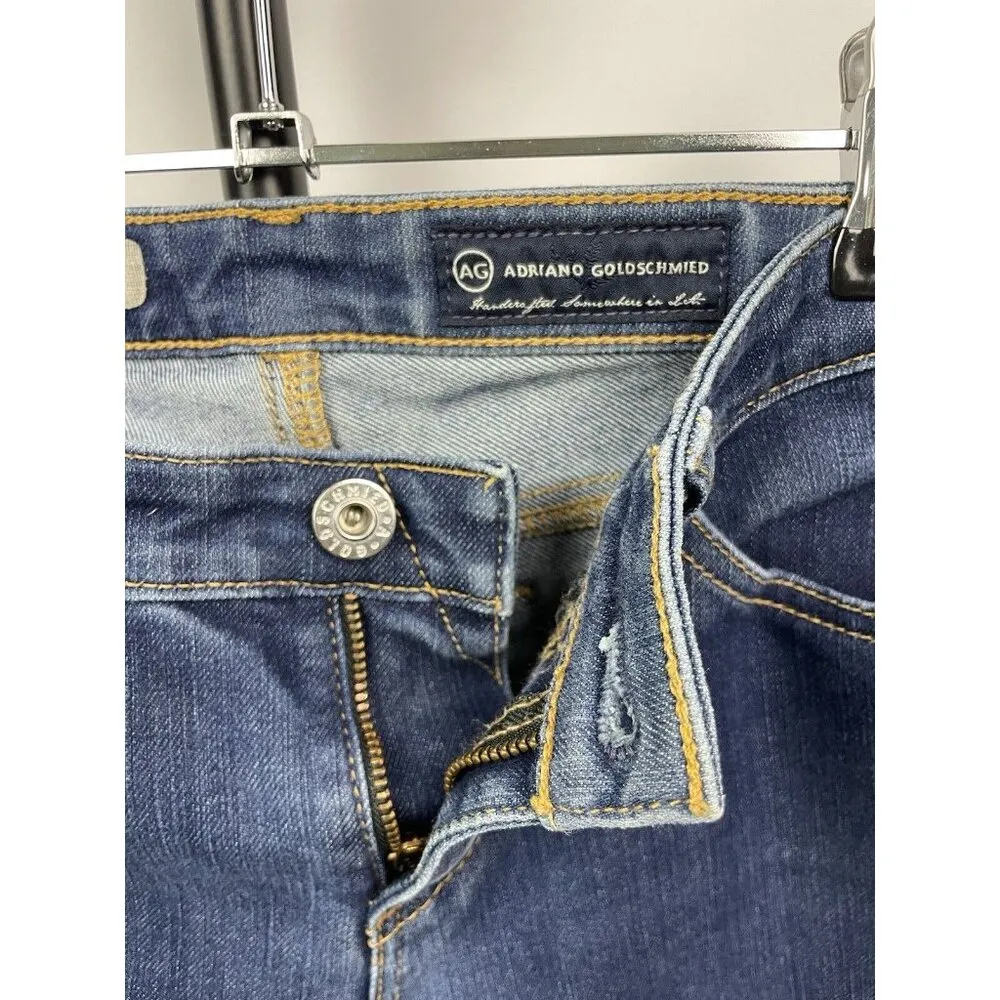 Adriano Goldschmied AG Medium Blue Wash The Stilt‎ Cigarette Denim Jeans Size 25 - Image 6