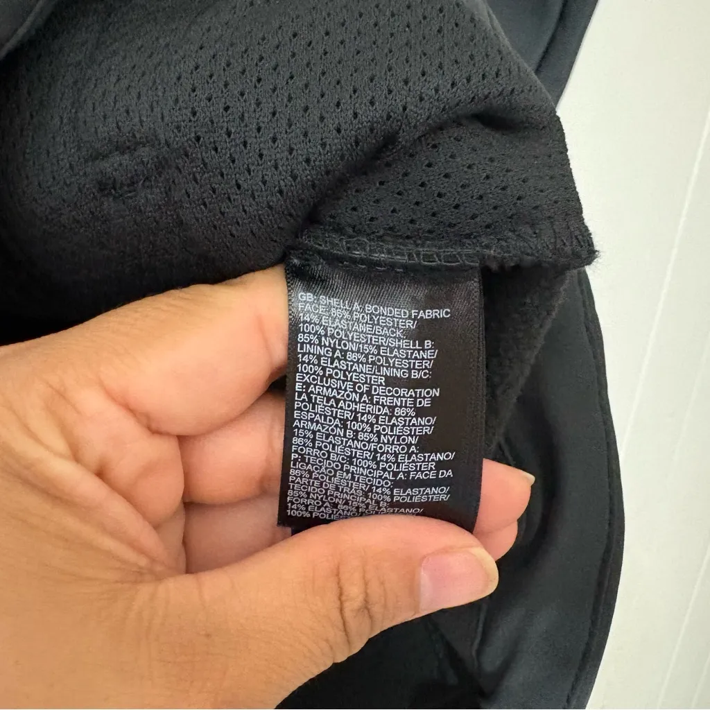 The North Face Apex Barrier Soft Shell Full Zip Jacket Black  Womens Logo Size L - Image 4