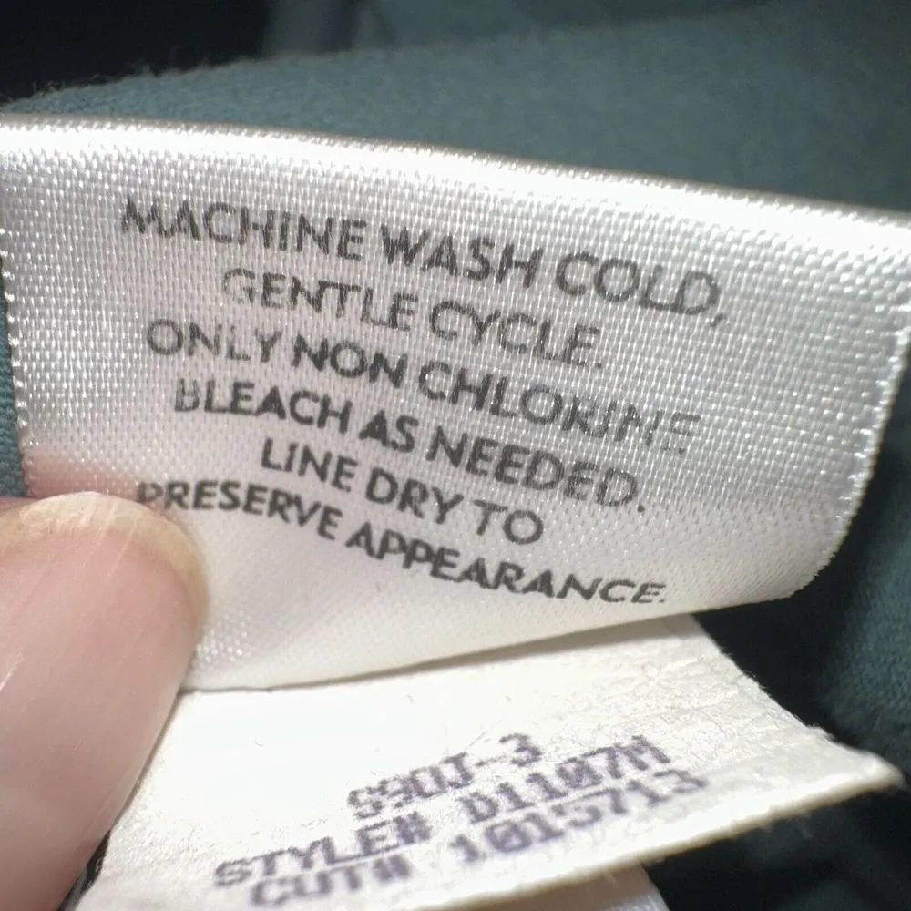 Eileen Fisher Organic‎ Cotton Lycra Tank Dress Gray Blue Medium - Image 5