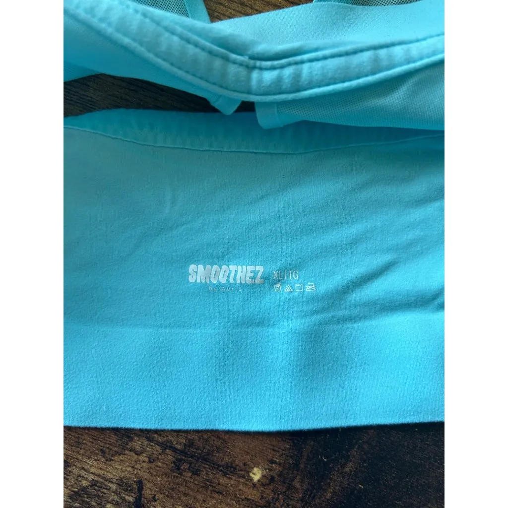 Aerie Smoothez Light Blue No Padding Bra - Image 5