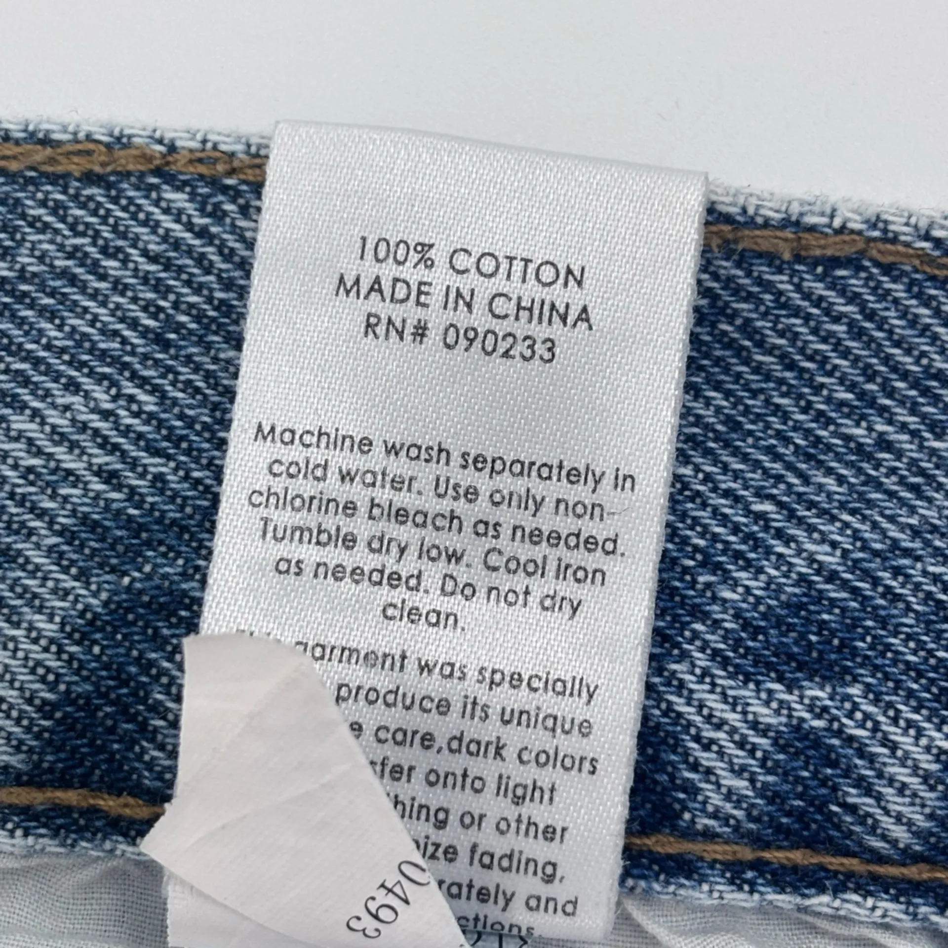 Blue Butterfly Ultra High-Rise Slim Leg Jeans - Image 10