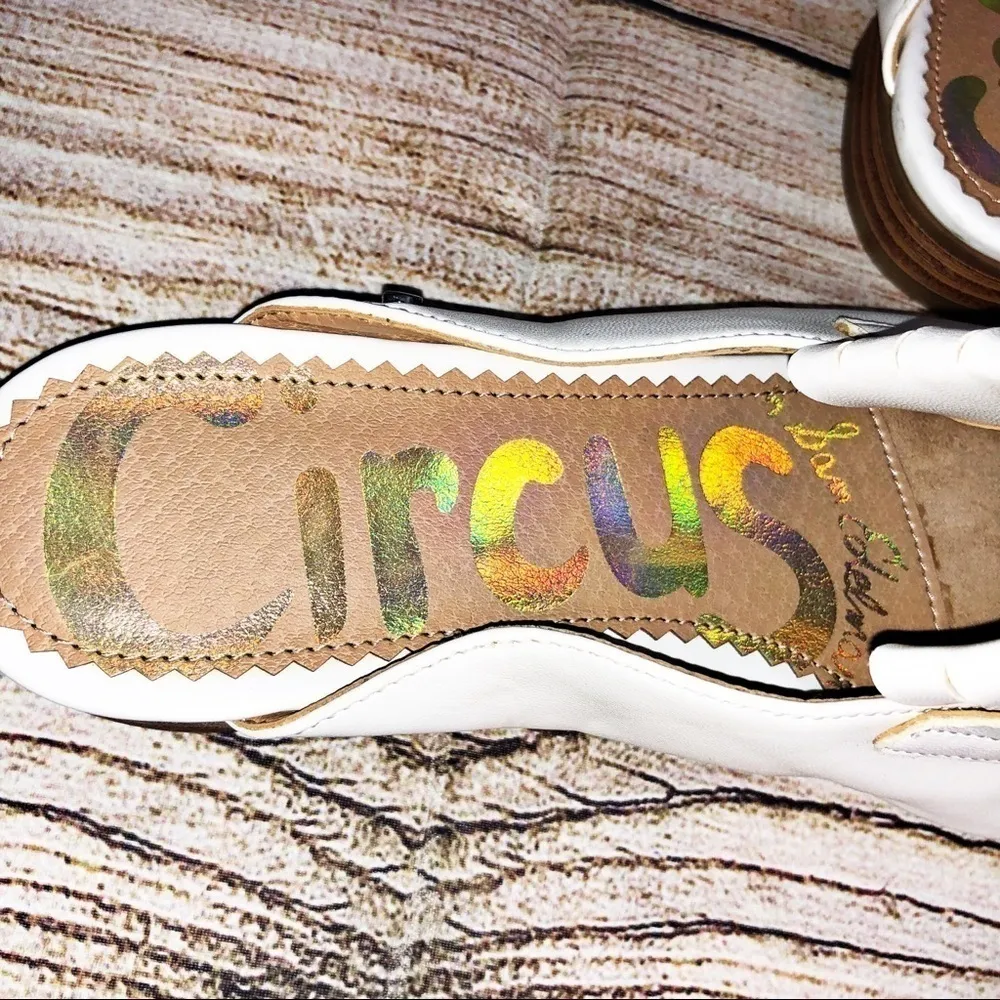 CIRCUS by SAM EDELMAN Bright White mule Size 6 - Image 8