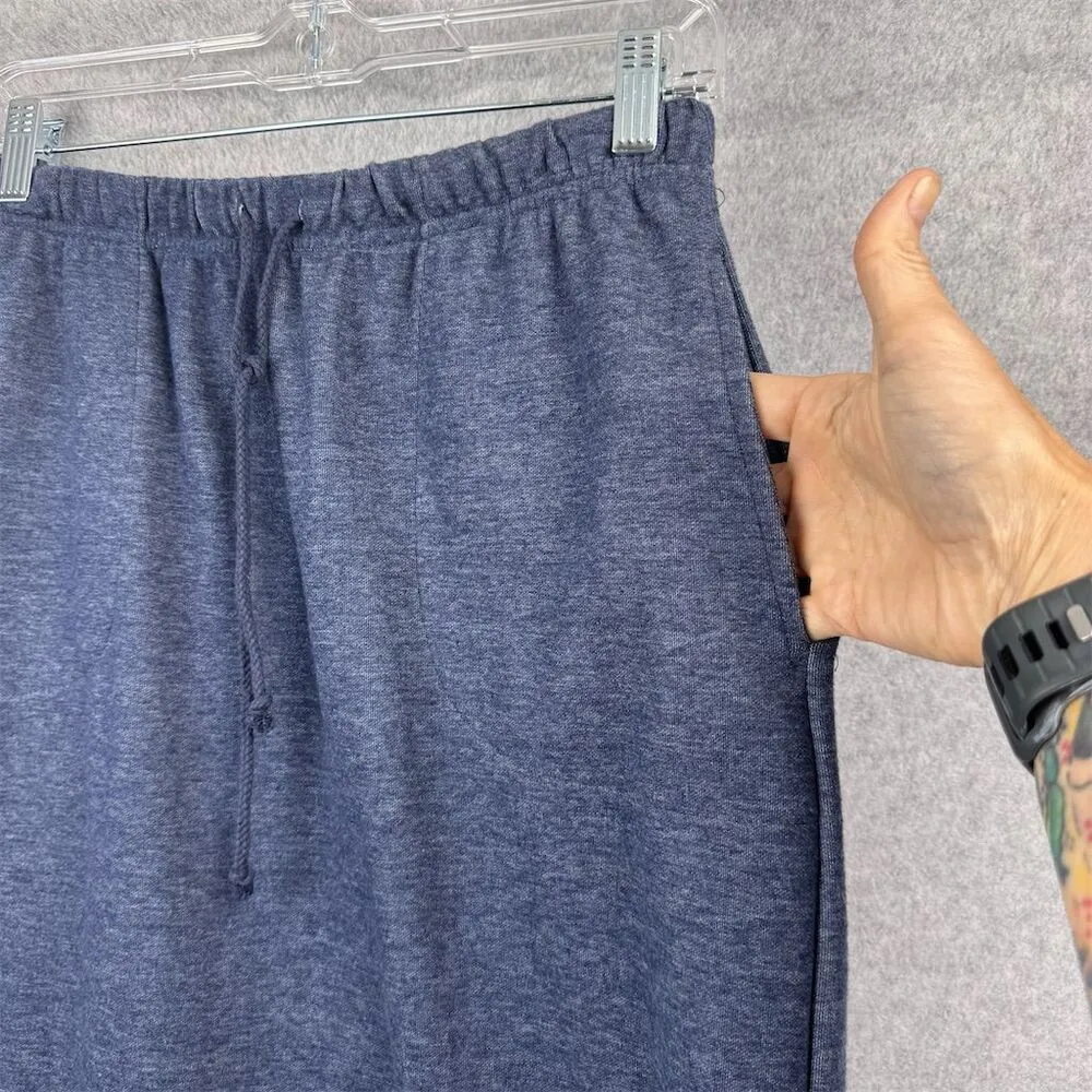 Liz Claiborne Villager Petite Blue Knee Length Pencil Skirt Size M Casual - Image 2