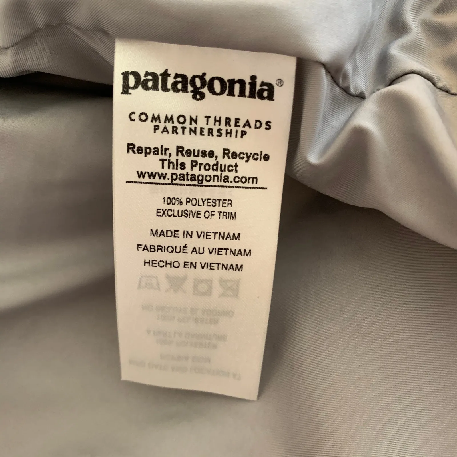 Patagonia Los Gatos Fleece Vest Size Medium Grey Womens Full Zip - Image 11