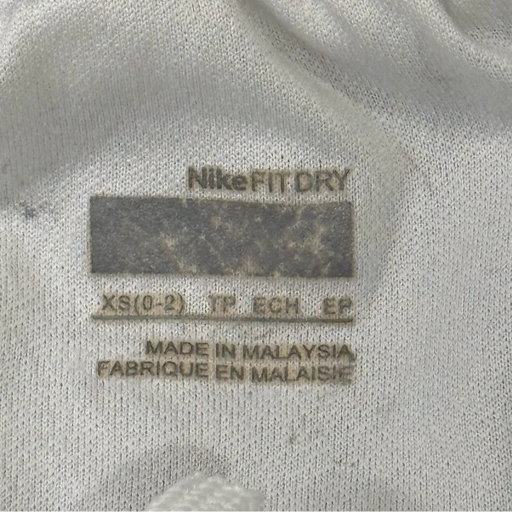 Nike Womens Dri-FIT Tempo Mid-Rise Brief-Lined Running Shorts XS Black White - Image 8