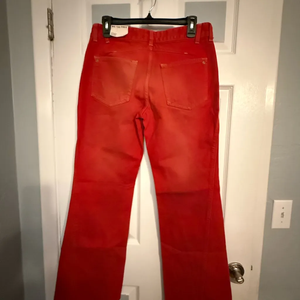 Free People Carnivale Low Rise  Jeans - Image 4