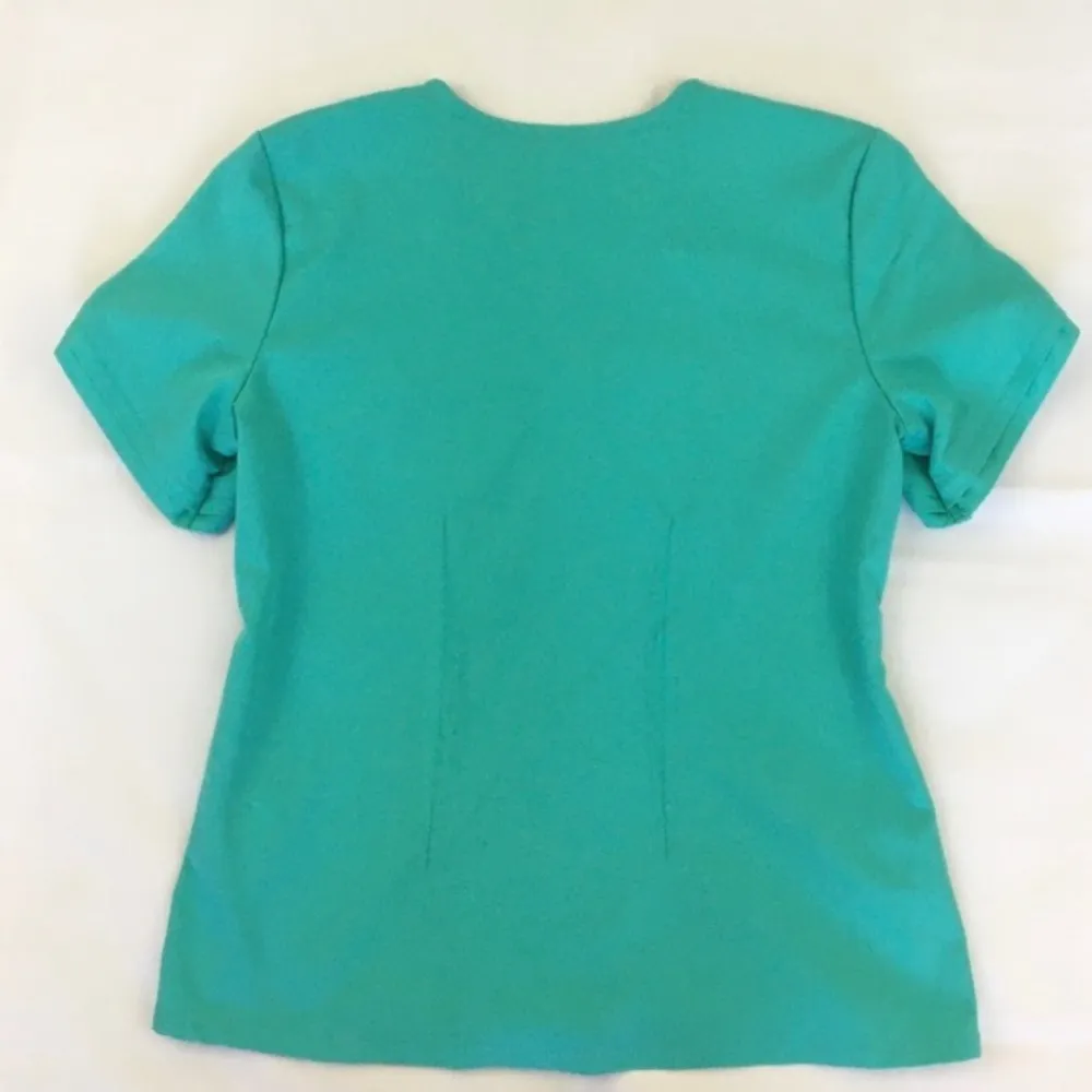 Urbane Ultimate Mint Green Scrub Top XS - Image 2