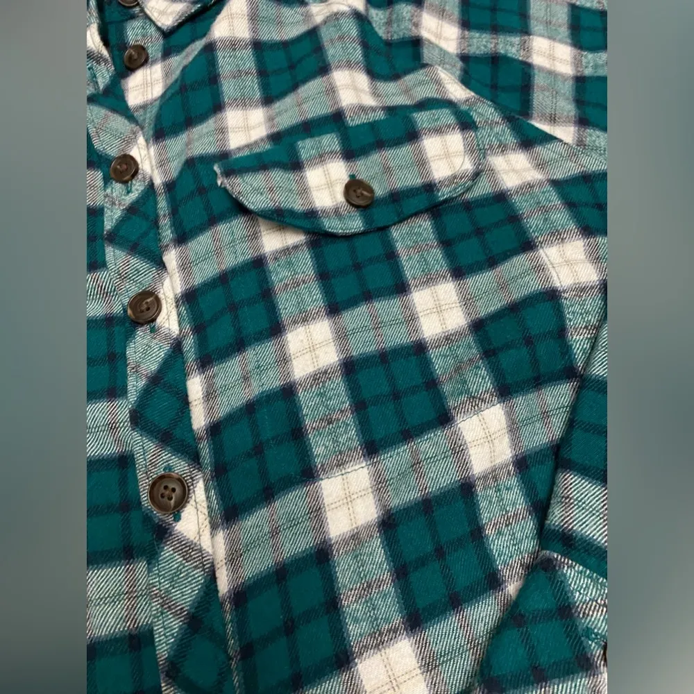 Wild Fable Teal printed Flannel Women’s Shirt - Image 4