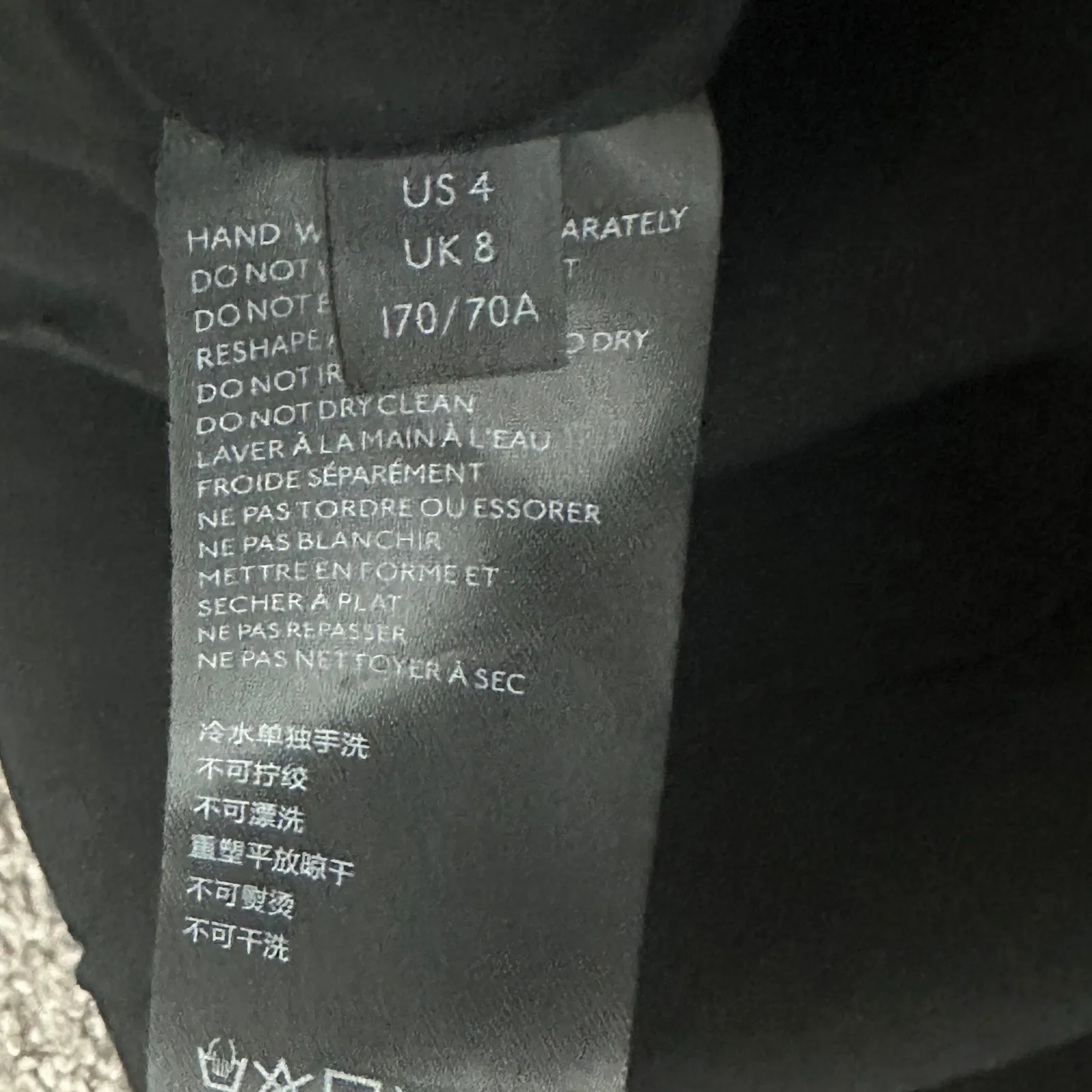 Free People Modern Femme Skirt Womens 4 Black Faux Leather Mini Y2K Moto Biker - Image 6