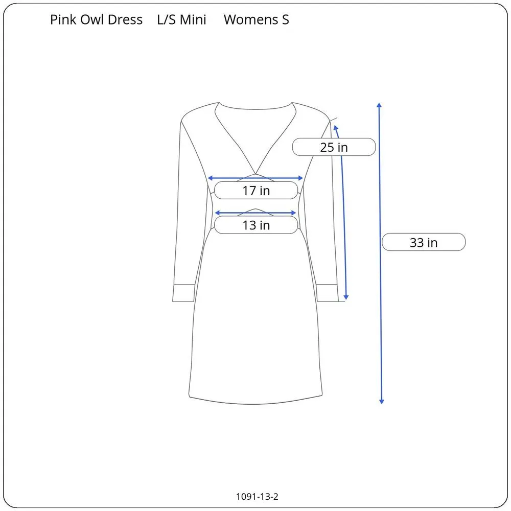 Long Sleeve Wrap Mini Dress Womens S Gem Embellished Cuffs V Neck - Image 10