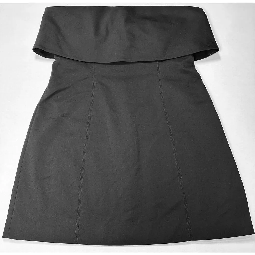 Revolve Misha Size XL 14 16 NWT Jemma Black Strapless Cocktail Dress LBD Classic - Image 4