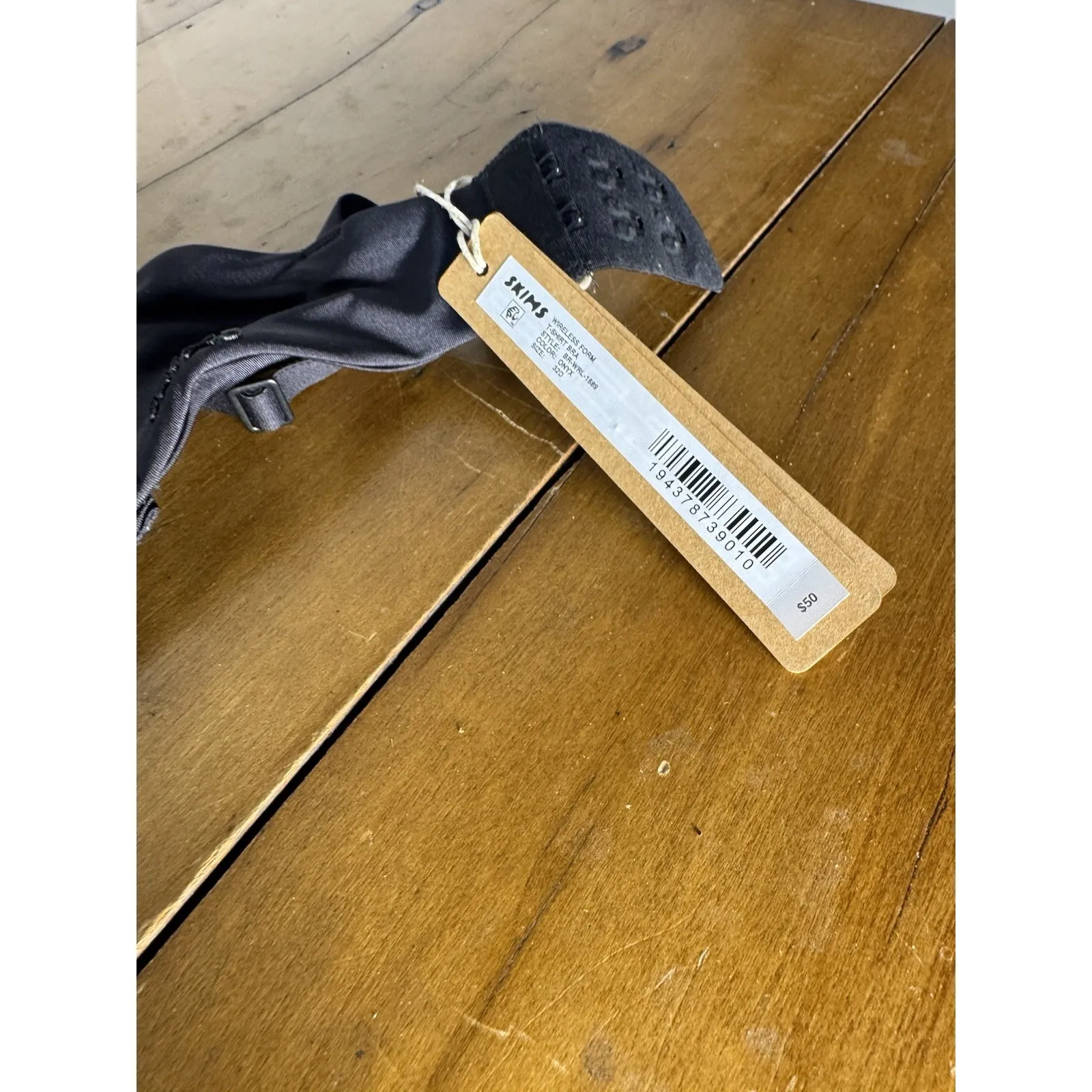 Skims Wireless Form Push Up Plunge Bra 32D Lot of 2 NWT Black Sienna - Image 3