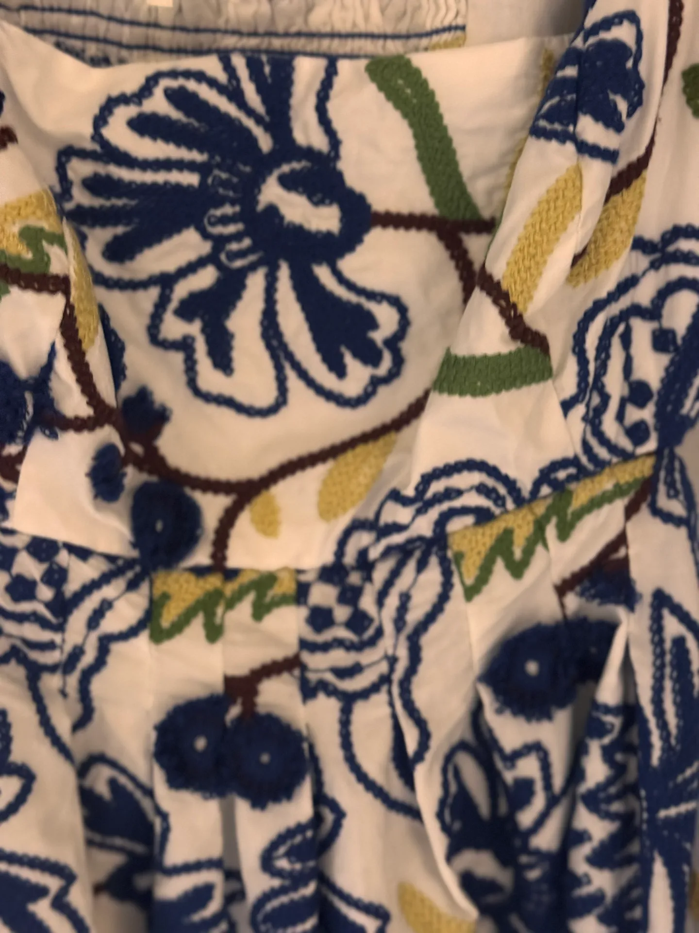 Anthropology Embroidered Dress.  - Image 3