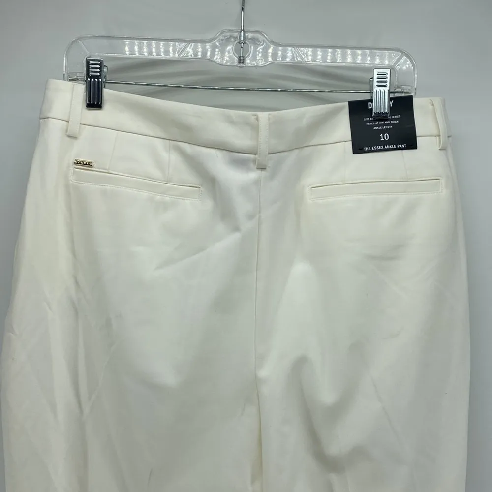 DKNY slim leg ankle length sits below natural waist fitted at hip and thigh - Image 5