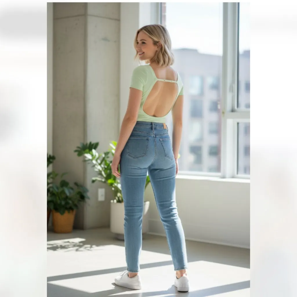 NWT Nike  Sportswear Chill Knit Sweater Body Suit  Lime Green FN4692 Medium - Image 4