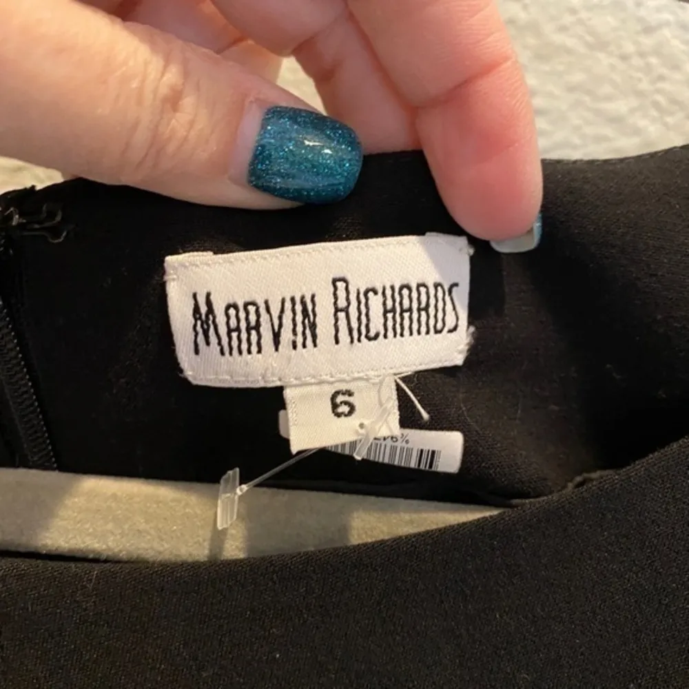 MARVIN RICHARDS 6 Black Dress - Image 4