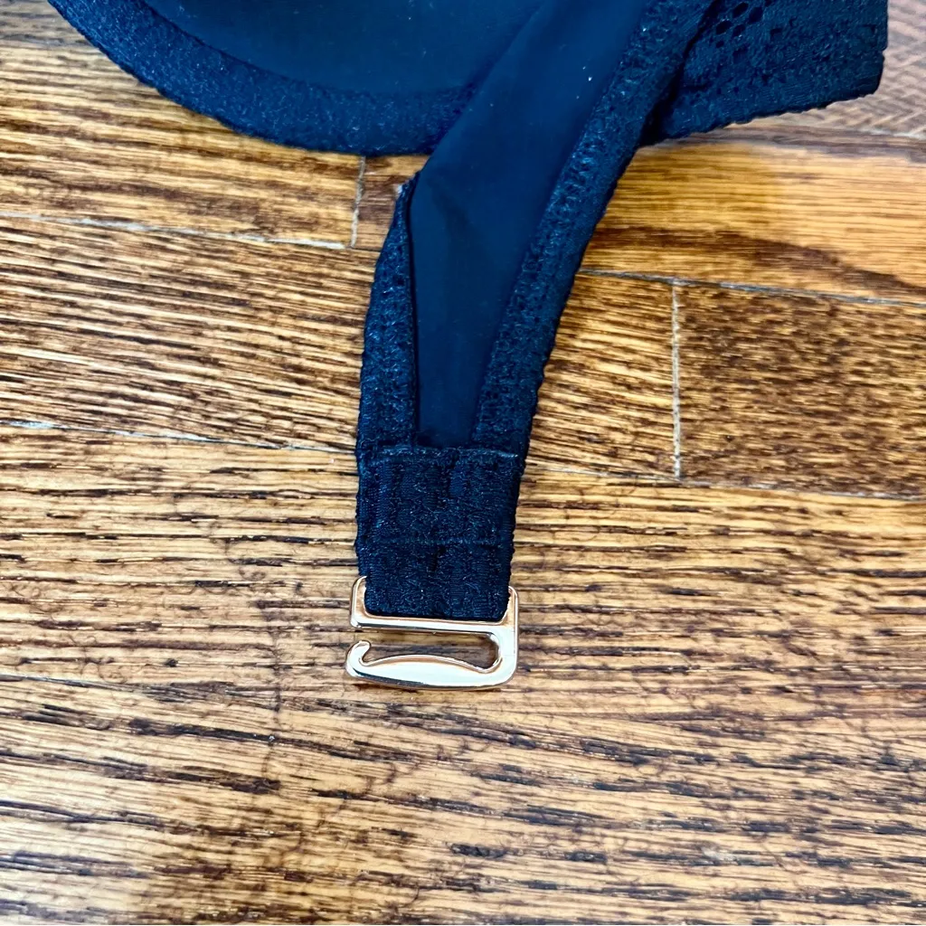 Victoria’s Secret Black Lace Strapless Bikini Top 34C from 2015 - Image 5