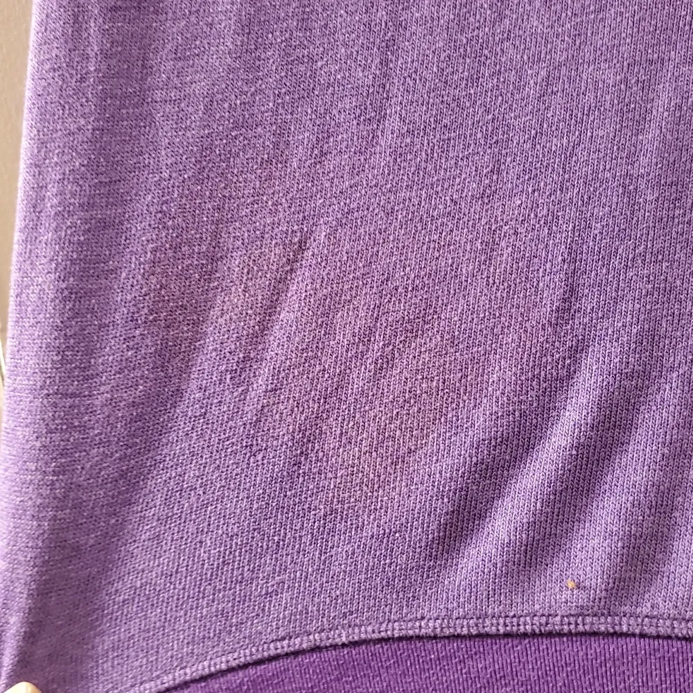 🔥SALE🔥PINK Victoria's Secret Purple Zip Up Hoodie XS - Image 7